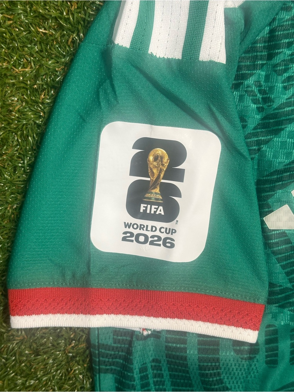 adidas Mexico Home Jersey # 19 G. Mora Player Version WORLD CUP MEXICO Authentic - Picture 5 of 9